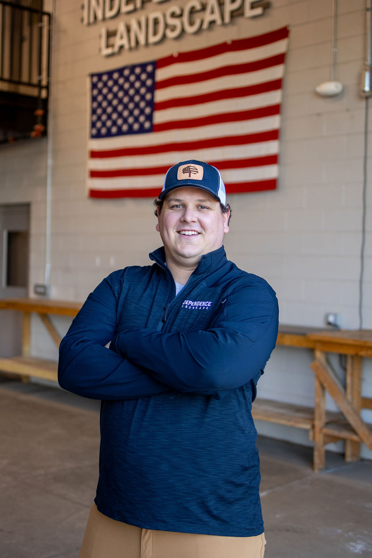 Jon Lindeboom fleet manager of independece landscape